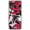 NFL Atlanta Falcons Tropical Print Galaxy A20 Clear Case