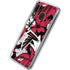 NFL Atlanta Falcons Tropical Print Galaxy A20 Clear Case