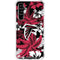 NFL Atlanta Falcons Tropical Print Galaxy A54 5G Clear Case