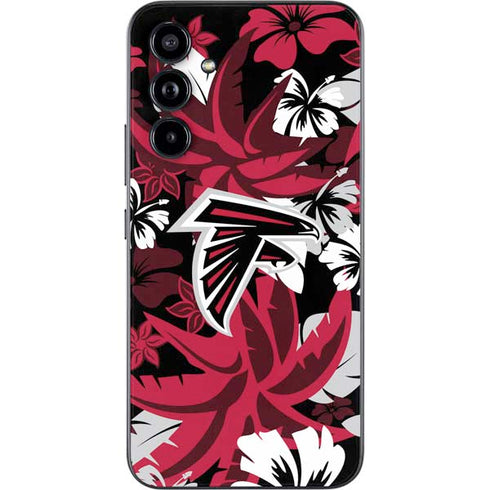 NFL Atlanta Falcons Tropical Print Galaxy A54 5G Skin
