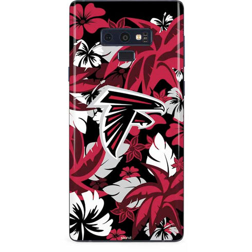 NFL Atlanta Falcons Tropical Print Galaxy Note 9 Skin