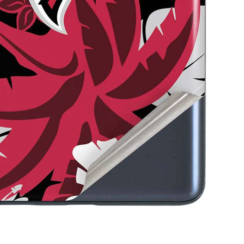 NFL Atlanta Falcons Tropical Print Galaxy S20 Fan Edition Skin