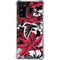 NFL Atlanta Falcons Tropical Print Galaxy S20 FE Clear Case