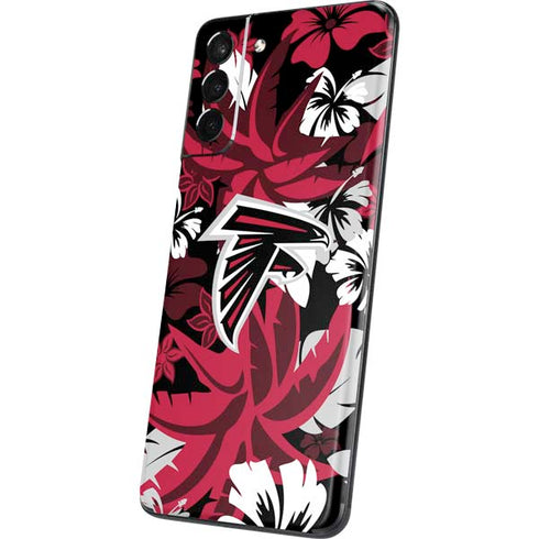 NFL Atlanta Falcons Tropical Print Galaxy S21 Plus 5G Skin