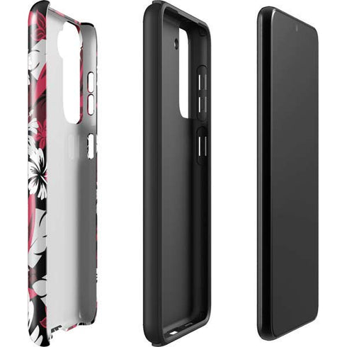 NFL Atlanta Falcons Tropical Print Galaxy S22 Plus Pro Case
