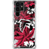 NFL Atlanta Falcons Tropical Print Galaxy S22 Ultra Clear Case