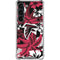 NFL Atlanta Falcons Tropical Print Galaxy S23 Clear Case