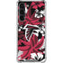 NFL Atlanta Falcons Tropical Print Galaxy S23 Plus Clear Case