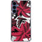 NFL Atlanta Falcons Tropical Print Galaxy S24 Clear Case