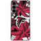 NFL Atlanta Falcons Tropical Print Galaxy S24 Plus Clear Case