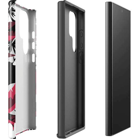 NFL Atlanta Falcons Tropical Print Galaxy S24 Ultra Impact Case