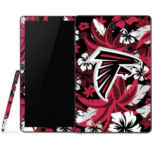 NFL Atlanta Falcons Tropical Print Samsung Galaxy Tab Skin