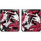 NFL Atlanta Falcons Tropical Print Galaxy Z Flip Skin
