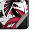 NFL Atlanta Falcons Tropical Print Galaxy Z Flip Skin