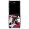 NFL Atlanta Falcons Tropical Print Galaxy Z Flip5 5G Clear Case