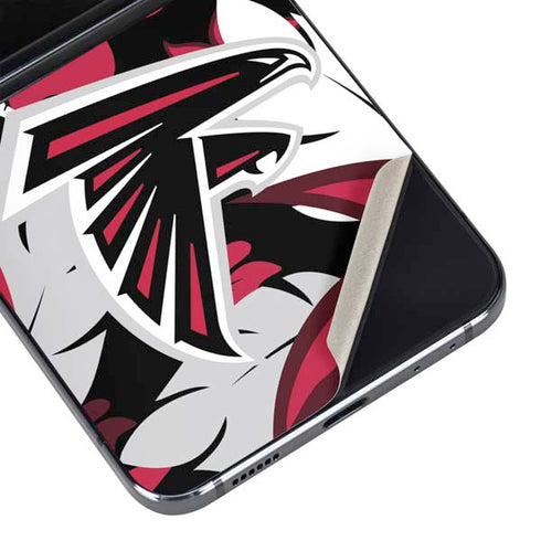 NFL Atlanta Falcons Tropical Print Galaxy Z Flip5 5G Skin