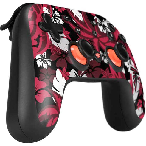 NFL Atlanta Falcons Tropical Print Google Stadia Controller Skin
