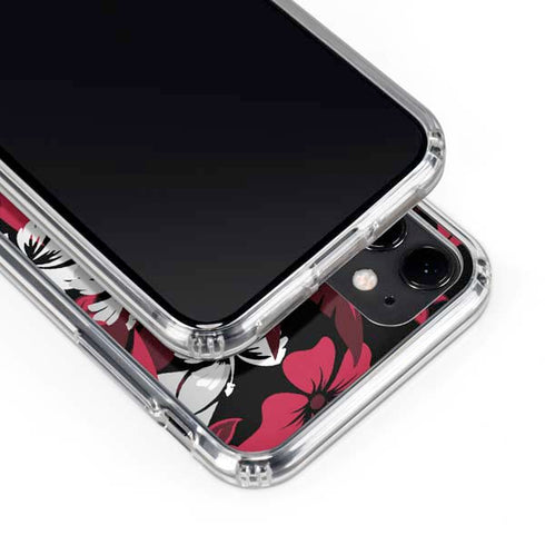 NFL Atlanta Falcons Tropical Print iPhone 11 Clear Case
