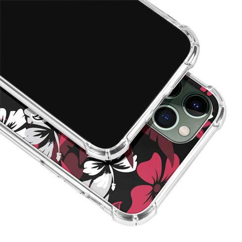 NFL Atlanta Falcons Tropical Print iPhone 11 Pro Max Clear Case