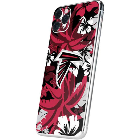 NFL Atlanta Falcons Tropical Print iPhone 11 Pro Max Skin