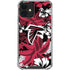 NFL Atlanta Falcons Tropical Print iPhone 12 Mini Clear Case