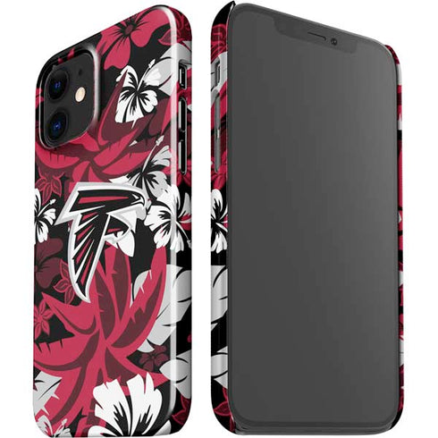 NFL Atlanta Falcons Tropical Print iPhone 12 Mini Lite Case