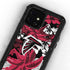 NFL Atlanta Falcons Tropical Print iPhone 12 Mini Waterproof Case