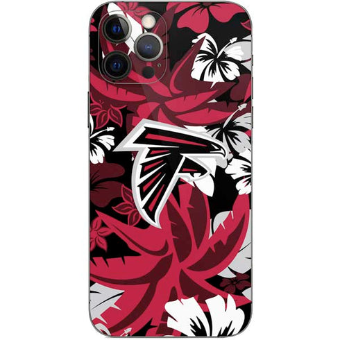 NFL Atlanta Falcons Tropical Print iPhone 12 Pro Skin