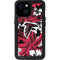 NFL Atlanta Falcons Tropical Print iPhone 13 Mini Waterproof Case