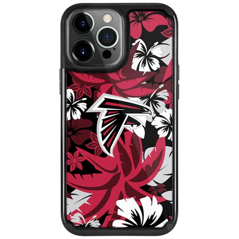NFL Atlanta Falcons Tropical Print iPhone 13 Pro Cargo Case