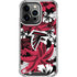 NFL Atlanta Falcons Tropical Print iPhone 14 Pro Clear Case