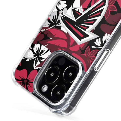 NFL Atlanta Falcons Tropical Print iPhone 14 Pro Max MagSafe Case