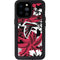 NFL Atlanta Falcons Tropical Print iPhone 14 Pro Max Waterproof Case