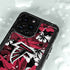 NFL Atlanta Falcons Tropical Print iPhone 14 Pro Max Waterproof Case