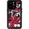 NFL Atlanta Falcons Tropical Print iPhone 14 Pro Waterproof Case