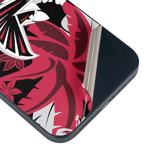 NFL Atlanta Falcons Tropical Print iPhone 14 Skin
