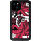 NFL Atlanta Falcons Tropical Print iPhone 15 Plus Waterproof Case