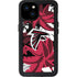 NFL Atlanta Falcons Tropical Print iPhone 15 Plus Waterproof Case