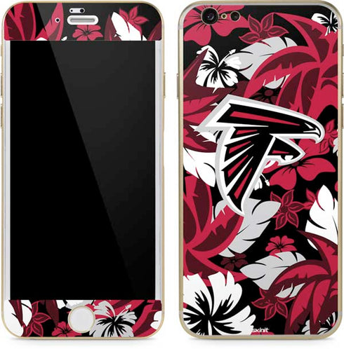 NFL Atlanta Falcons Tropical Print iPhone 6/6s Skin