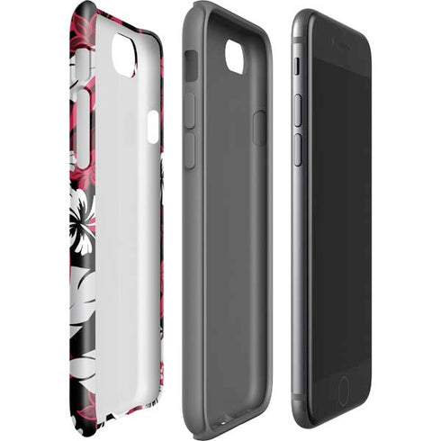 NFL Atlanta Falcons Tropical Print iPhone SE (2nd & 3rd Gen) Pro Case