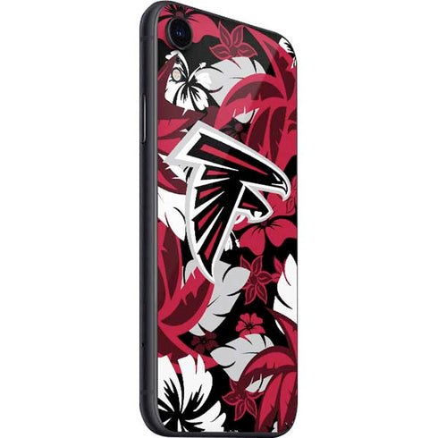 NFL Atlanta Falcons Tropical Print iPhone SE (2nd & 3rd Gen) Skin