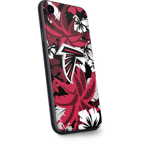 NFL Atlanta Falcons Tropical Print iPhone XR Skin