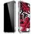 NFL Atlanta Falcons Tropical Print iPhone XS Max Clear Case