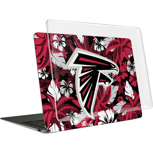 NFL Atlanta Falcons Tropical Print MacBook Air 13in (2020) Case plus Skin