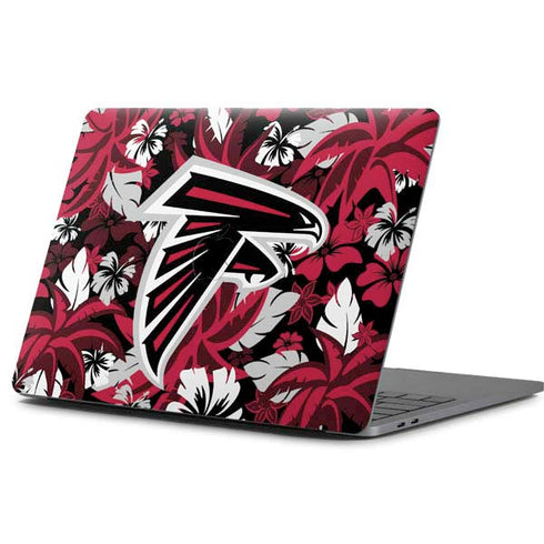 NFL Atlanta Falcons Tropical Print Apple MacBook Pro 13-inch Skin