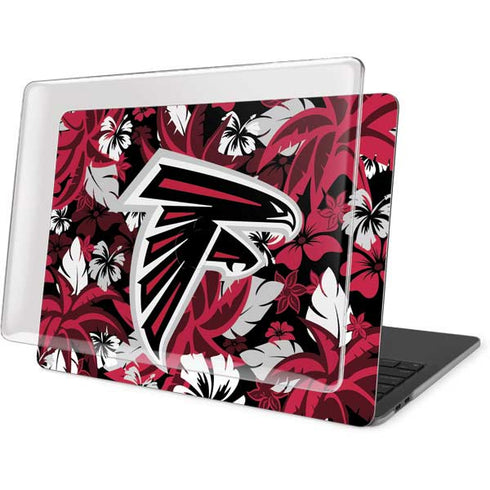NFL Atlanta Falcons Tropical Print MacBook Pro 16in (2019-20) Case plus Skin