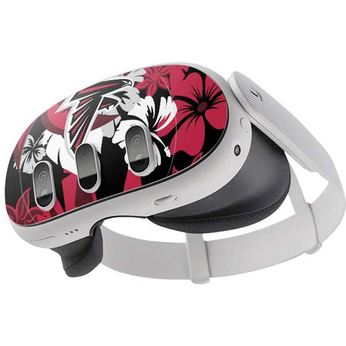 NFL Atlanta Falcons Tropical Print Meta Quest 3 Skin