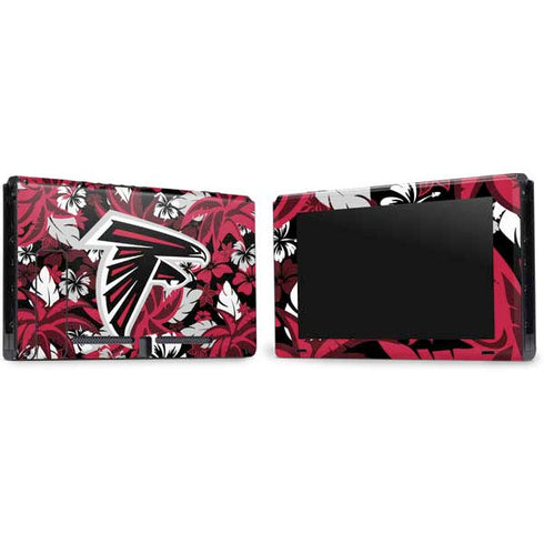 NFL Atlanta Falcons Tropical Print Nintendo Switch Bundle Skin