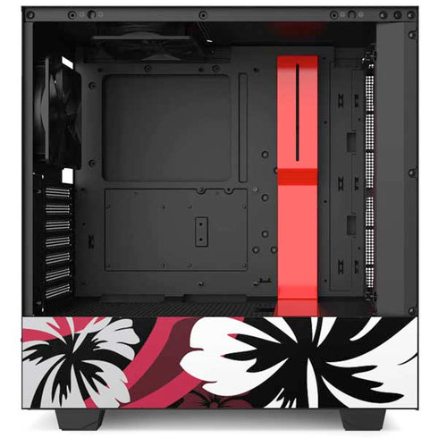 NFL Atlanta Falcons Tropical Print NZXT H510 Compact ATX Mid-Tower Case Skin