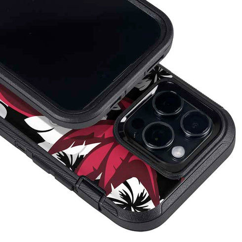 NFL Atlanta Falcons Tropical Print Otterbox Defender iPhone Skin